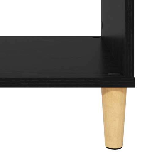 s pohranom s vratima Crni hrast 103.5 x 60 x 35 cm Konstruirano drvo Cijena