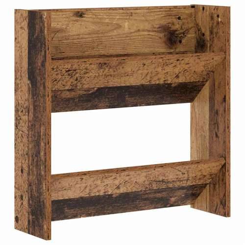 Ormarići za cipele na zidu 2 pcs Staro drvo 60 x 18 x 60 cm Cijena