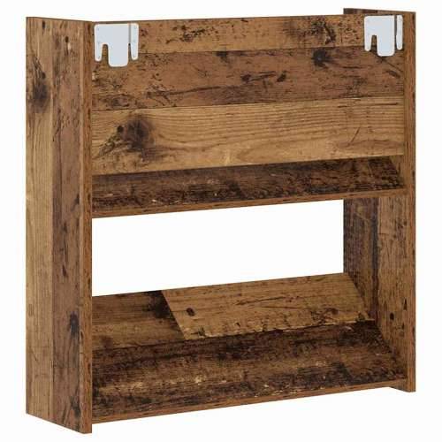 Ormarići za cipele na zidu 2 pcs Staro drvo 60 x 18 x 60 cm Cijena