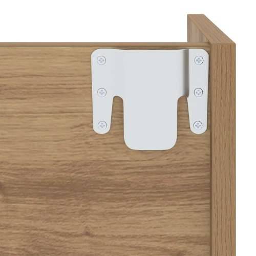 Ormarići za cipele na zidu 2 pcs hrast artisan 60 x 18 x 60 cm Cijena
