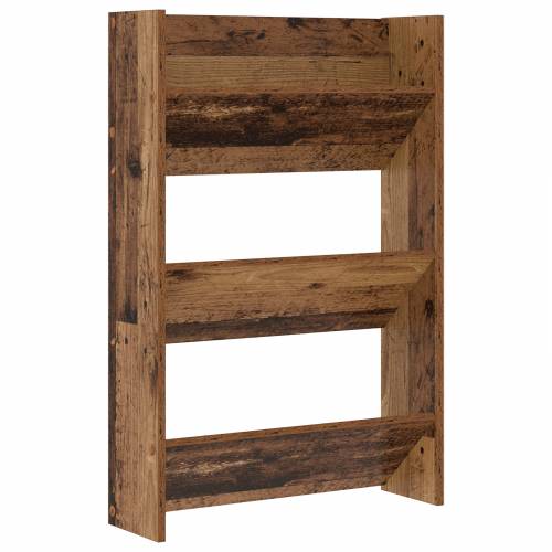 Ormarići za cipele na zidu 2 pcs Staro drvo 60 x 18 x 60 cm Cijena