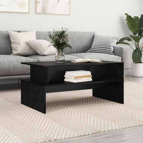 Stolić za kavu Crni hrast 90 x 55 x 42.5 cm Konstruirano drvo Cijena