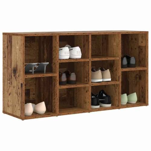 Klupa za cipele Staro drvo 103 x 30 x 55 cm Konstruirano drvo Cijena