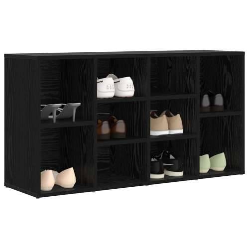 Klupa za cipele Crni hrast 103 x 30 x 55 cm Konstruirano drvo Cijena