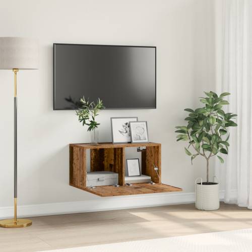 TV Kabinet Staro Drvo Iverica Srednji TV Kabinet Pravokutni Cijena