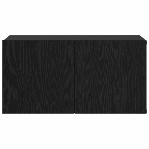 TV kabinet set Crni hrast Konstruirano drvo Srednji TV kabinet Cijena