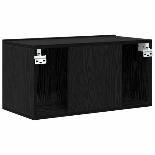 TV kabinet set Crni hrast Konstruirano drvo Srednji TV kabinet Cijena