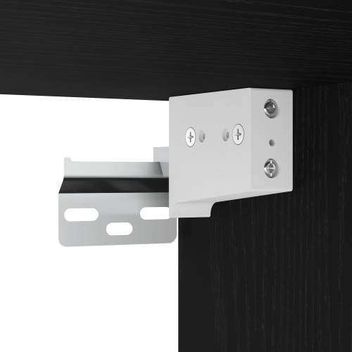 TV kabinet set Crni hrast Konstruirano drvo Srednji TV kabinet Cijena