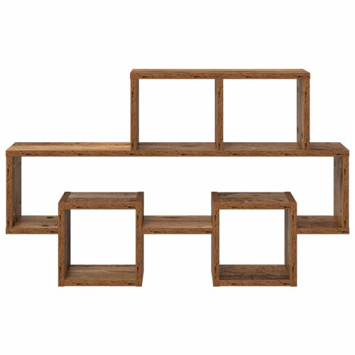 Polica na zidu Staro drvo 82 x 15 x 51 cm Konstruirano drvo Cijena