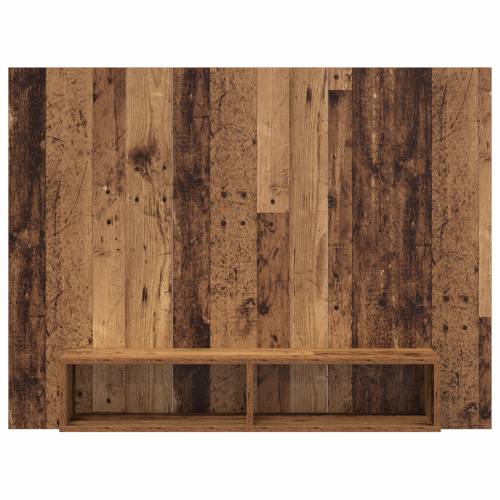 TV Kabinet za Zid Staro drvo 120 x 23.5 x 90 cm Cijena