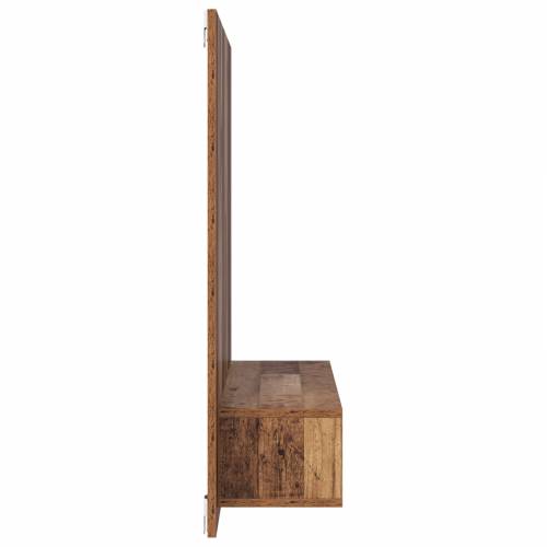 TV Kabinet za Zid Staro drvo 120 x 23.5 x 90 cm Cijena