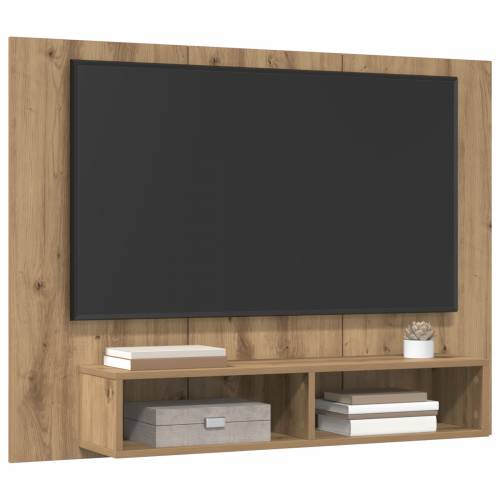 TV Kabinet za Zid Umjetnička hrastovina 120 x 23.5 x 90 cm Cijena