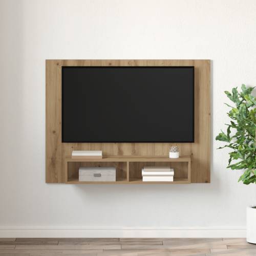 TV Kabinet za Zid Umjetnička hrastovina 120 x 23.5 x 90 cm Cijena