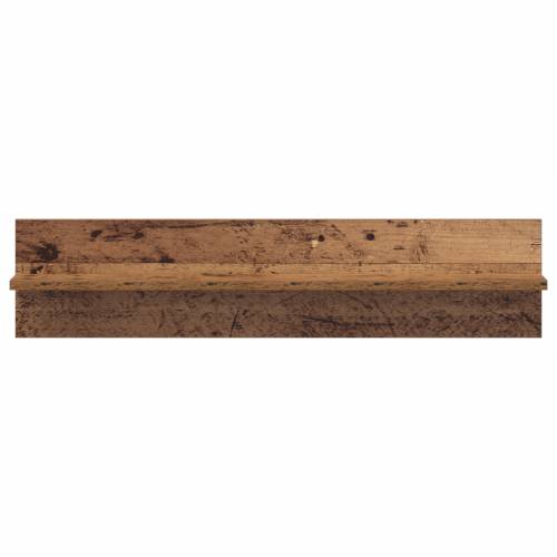 Police na zidu s policom s pohranom 2 pcs Staro drvo 80 x 11.5 x 18 cm Cijena