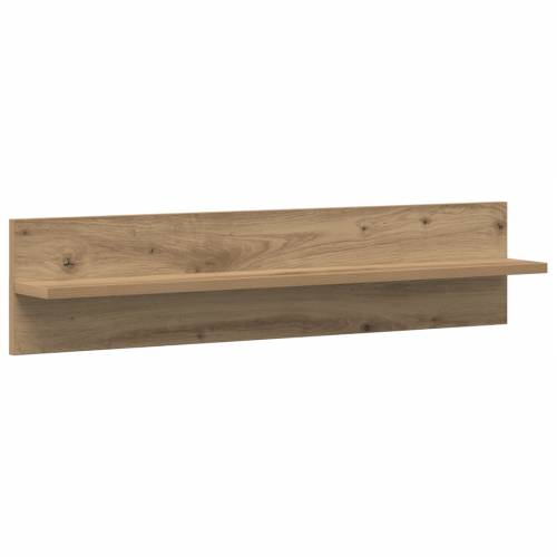 Police na zidu 2 pcs Umjetnička hrastovina 80 x 11.5 x 18 cm Cijena