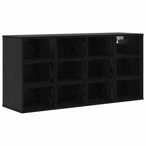 Ormar za cipele Crni hrast 52.5 x 30 x 50 cm Konstruirano drvo Cijena