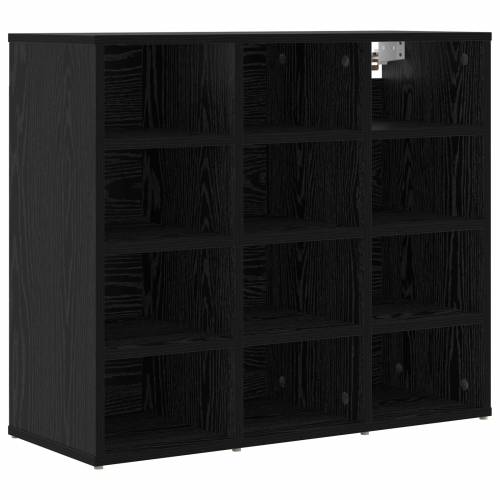Ormar za cipele Crni hrast 52.5 x 30 x 50 cm Konstruirano drvo Cijena