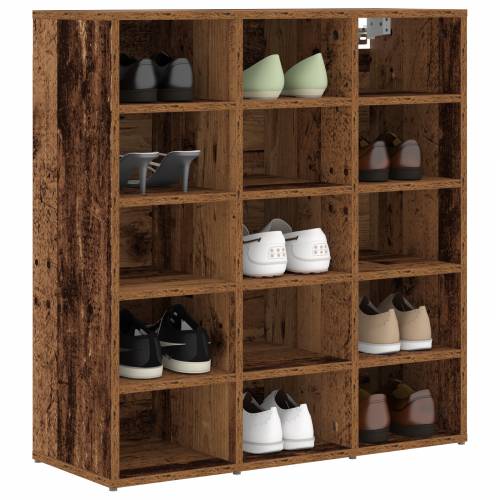 Ormar za cipele Staro drvo 52.5 x 30 x 50 cm Konstruirano drvo Cijena