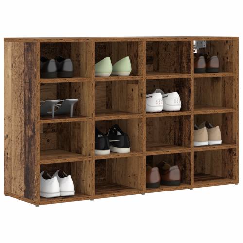 Ormar za cipele Staro drvo 103 x 30 x 67 cm Konstruirano drvo Cijena