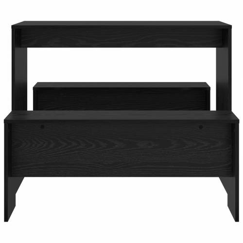Blagovaonski set 2 pcs Crni hrast 97 x 47 x 75 cm Cijena