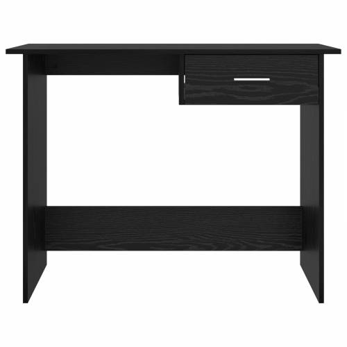Stol s ladicama Crni hrast 100 x 50 x 76 cm Konstruirano drvo Cijena