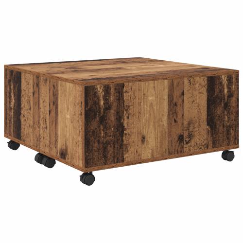 Stolić za kavu Staro drvo 75 x 75 x 38 cm Konstruirano drvo Cijena