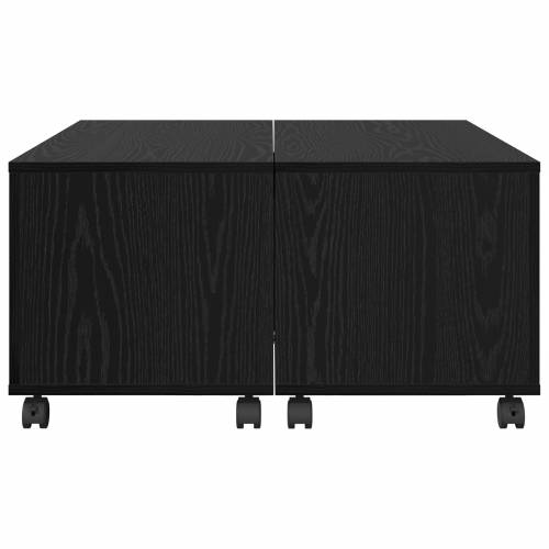 Stolić za kavu Crni hrast 75 x 75 x 38 cm Konstruirano drvo Cijena