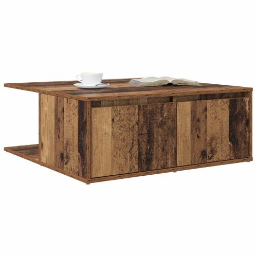 Stolić za kavu Staro drvo 80 x 80 x 31 cm Konstruirano drvo Cijena