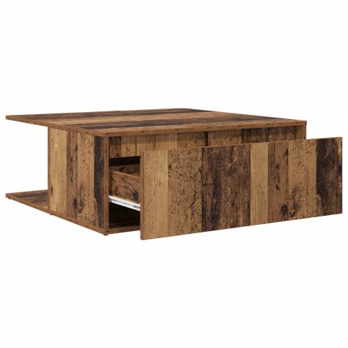 Stolić za kavu Staro drvo 80 x 80 x 31 cm Konstruirano drvo Cijena