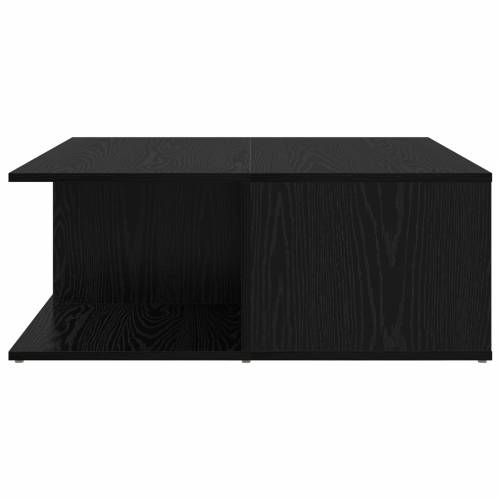 Stolić za kavu Crni hrast 80 x 80 x 31 cm Konstruirano drvo Cijena