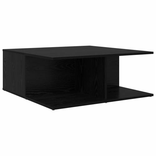 Stolić za kavu Crni hrast 80 x 80 x 31 cm Konstruirano drvo Cijena
