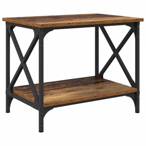 Bocni stol Staro drvo 55 x 38 x 45 cm Konstruirano drvo Cijena