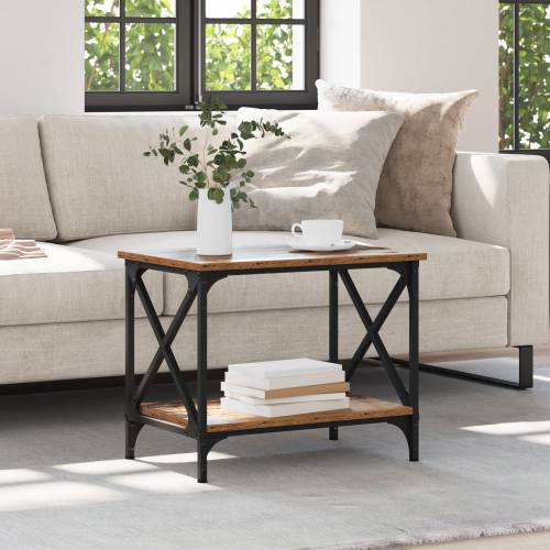 Bocni stol Staro drvo 55 x 38 x 45 cm Konstruirano drvo Cijena
