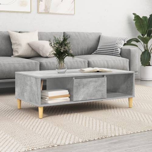 s pohranom s vratima Beton siva 103.5 x 60 x 35 cm Konstruirano drvo Cijena