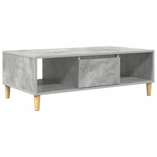 s pohranom s vratima Beton siva 103.5 x 60 x 35 cm Konstruirano drvo Cijena