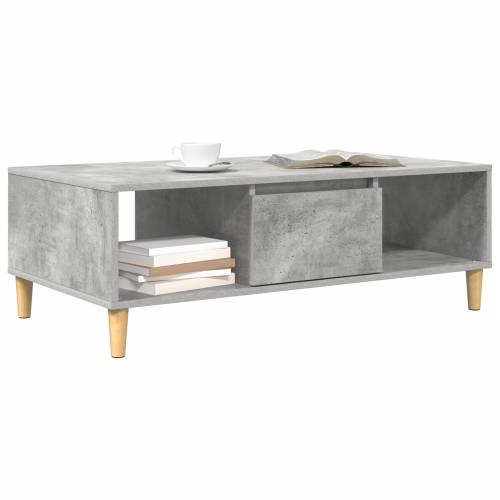 s pohranom s vratima Beton siva 103.5 x 60 x 35 cm Konstruirano drvo Cijena