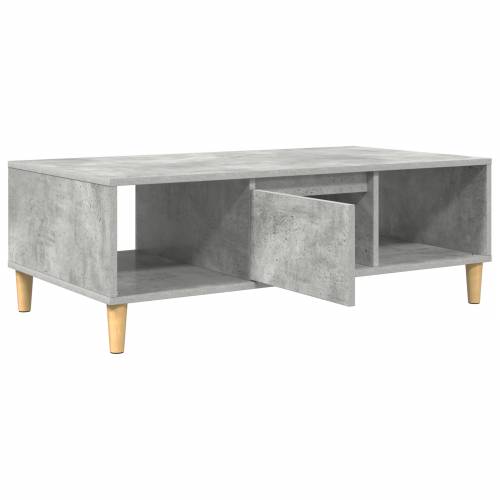 s pohranom s vratima Beton siva 103.5 x 60 x 35 cm Konstruirano drvo Cijena