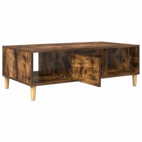 s pohranom s vratima Dimljeni hrast 103.5 x 60 x 35 cm Konstruirano drvo Cijena