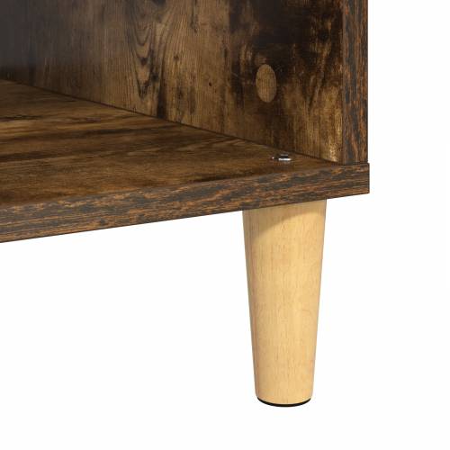 s pohranom s vratima Dimljeni hrast 103.5 x 60 x 35 cm Konstruirano drvo Cijena