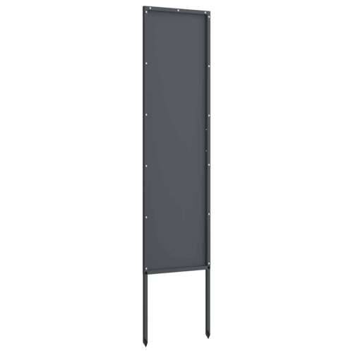Dekorativna ploča za vrt Antracitno siva 32 x 140 cm Cijena