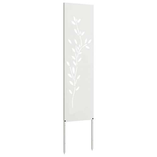 Dekorativna ploča za vrt Bijela 32 x 140 cm Cijena