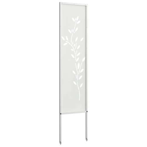 Dekorativna ploča za vrt Bijela 32 x 140 cm Cijena