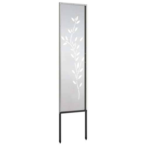 Dekorativna ploča za vrt Srebrna 32 x 140 cm Cijena