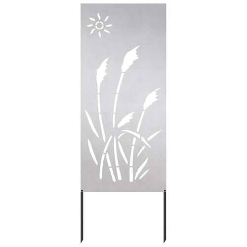 Dekorativna ploča za vrt Srebrna 50 x 140 cm Cijena