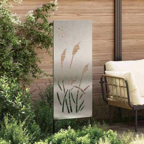 Dekorativna ploča za vrt Srebrna 50 x 140 cm Cijena