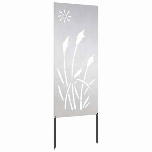 Dekorativna ploča za vrt Srebrna 50 x 140 cm Cijena