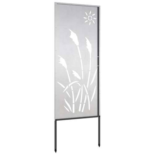 Dekorativna ploča za vrt Srebrna 50 x 140 cm Cijena