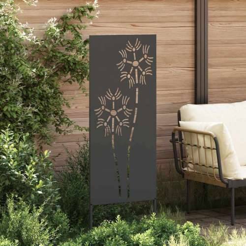 Dekorativna ploča za vrt Crna 50 x 140 cm Cijena