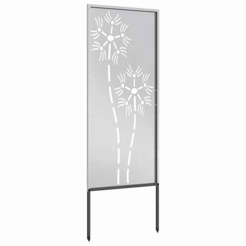 Dekorativna ploča za vrt Srebrna 50 x 140 cm Cijena