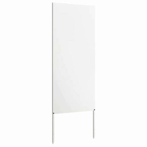 Dekorativna ploča za vrt Bijela 50 x 140 cm Cijena